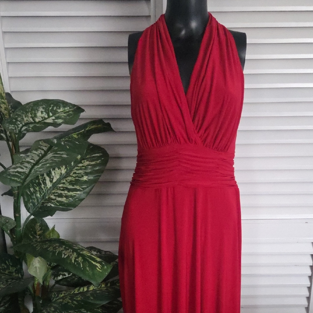 Jones Studio Red Maxi Dress